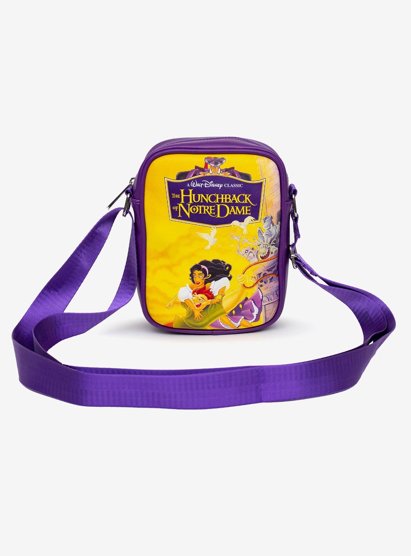 Disney The Hunchback of Notre Dame VHS Movie Box Replica Crossbody Bag, , alternate