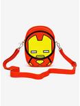 Marvel Iron Man Kawaii Character Close Up Crossbody Bag, , alternate