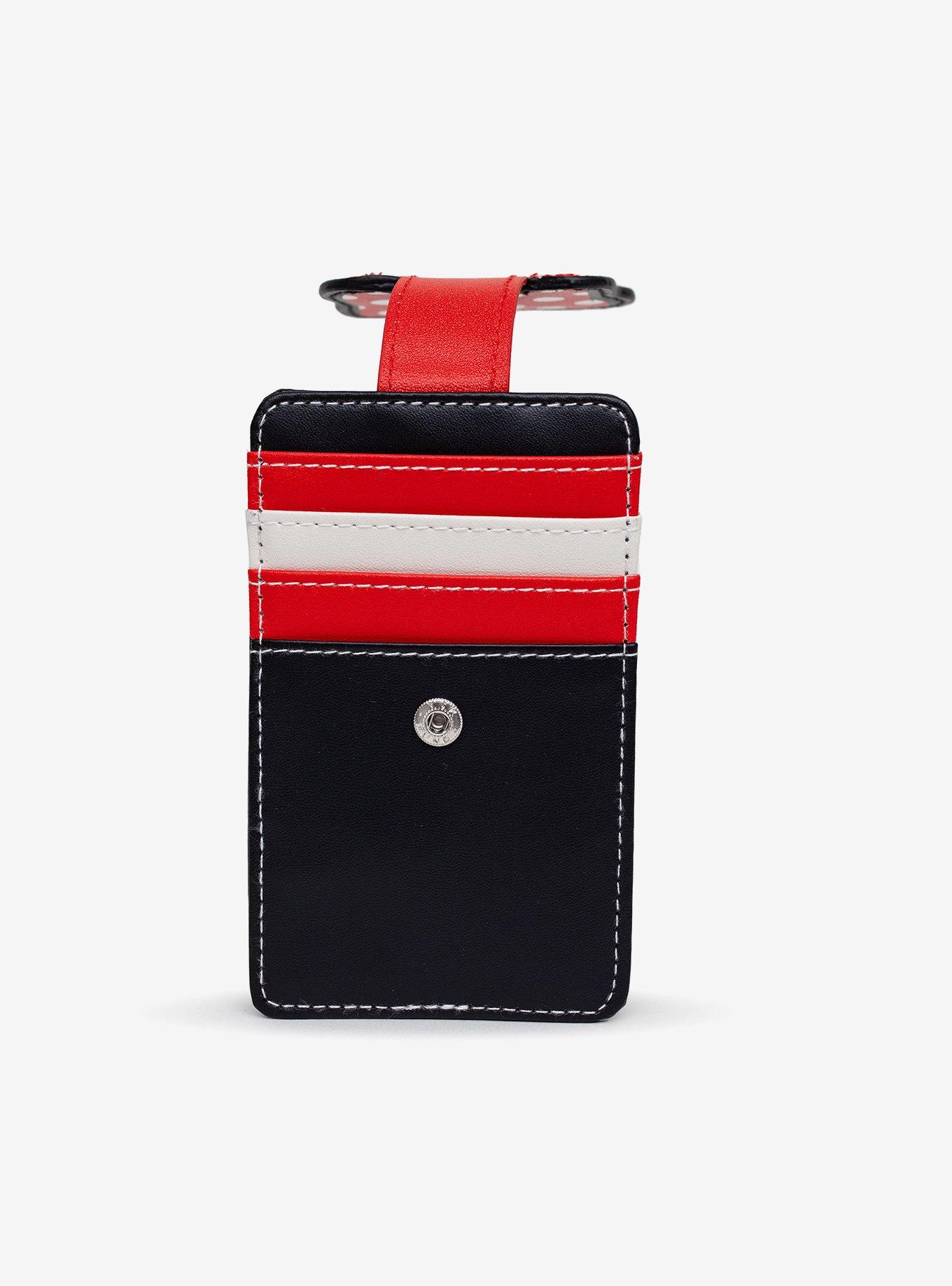Disney Minnie Mouse Bow Wallet Cardholder, , alternate