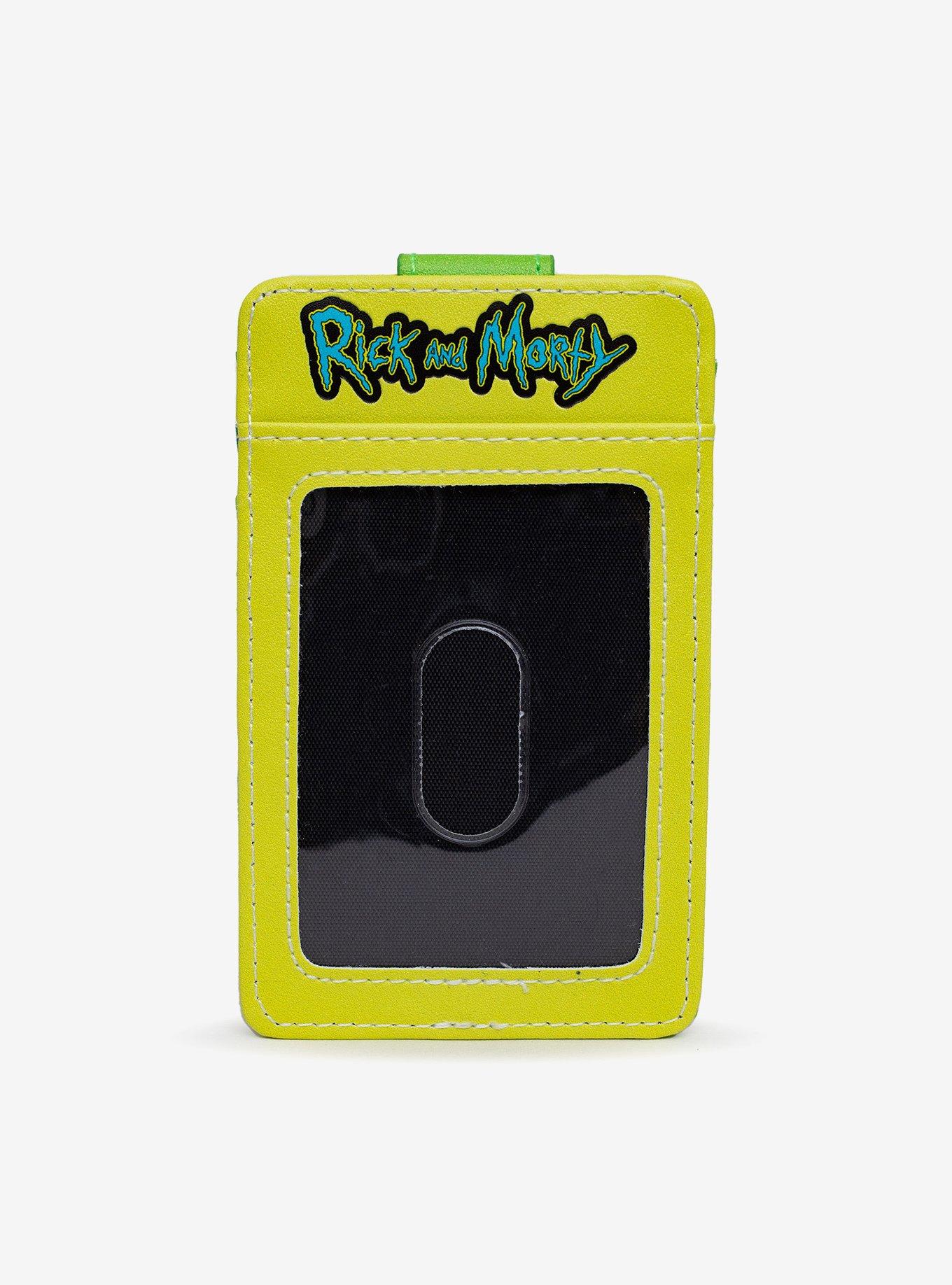 Rick and Morty Rick Face Wallet Cardholder, , alternate