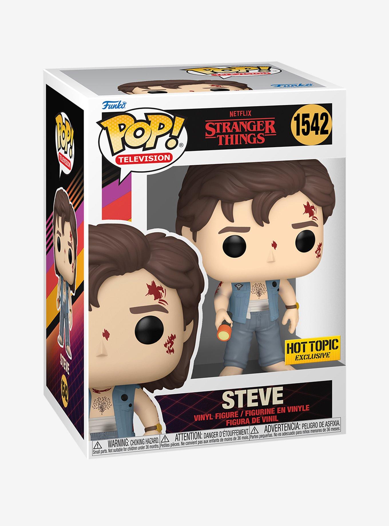 Funko Stranger Things Pop! Television Steve Vinyl Figure Hot Topic Exclusive, , hi-res