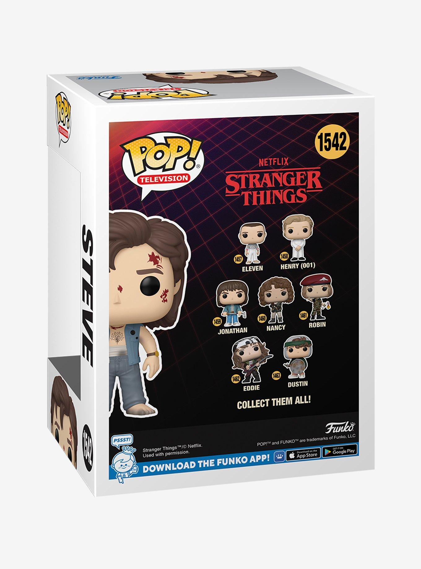 Funko Stranger Things Pop! Television Steve Vinyl Figure Hot Topic Exclusive, , alternate