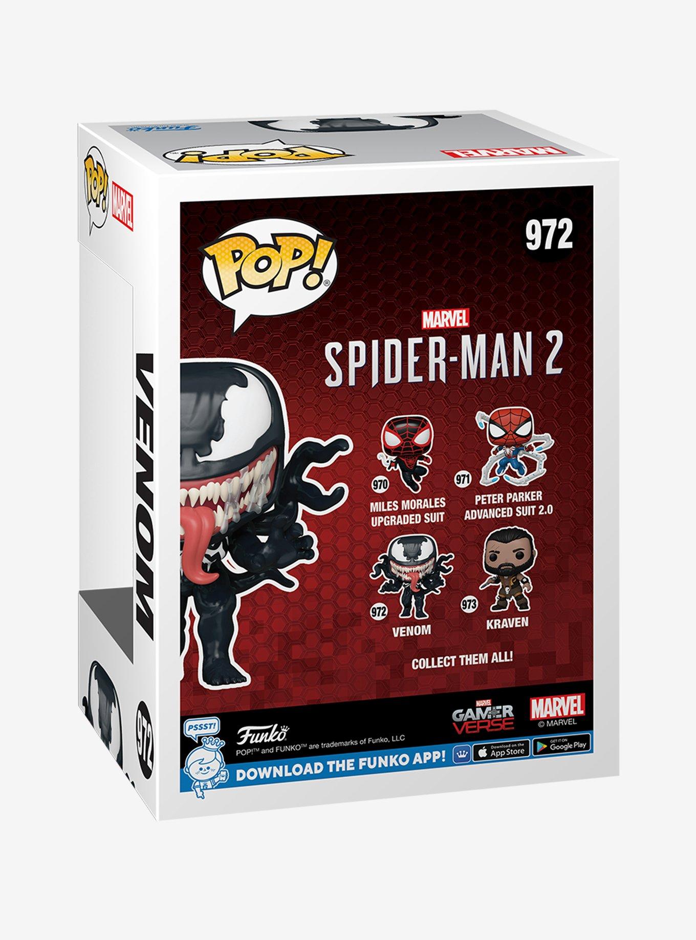 Funko Marvel Spider-Man 2 Pop! Venom Vinyl Bobble-Head Figure, , alternate