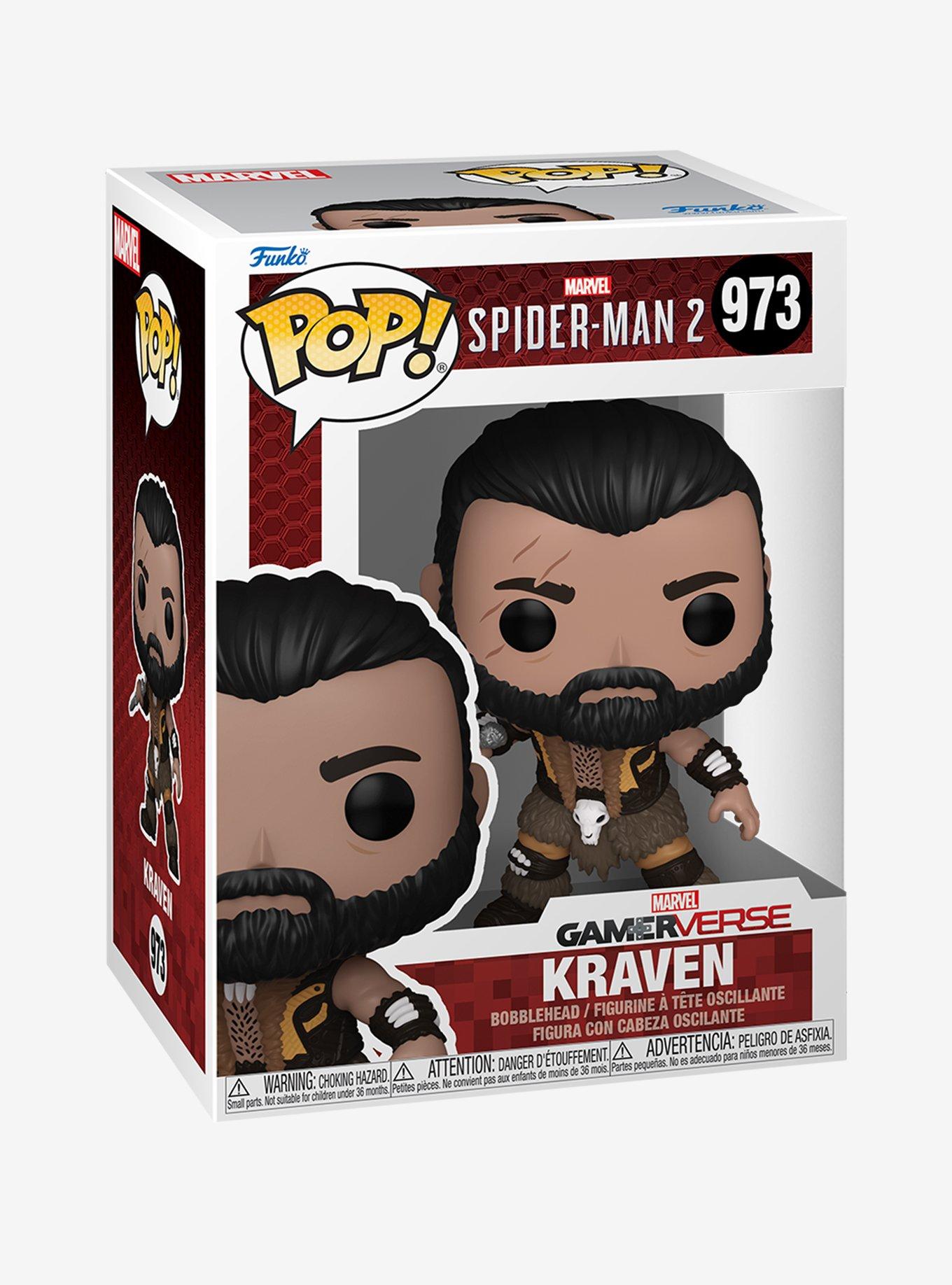 Funko Marvel Spider-Man 2 Pop! Kraven Vinyl Bobble-Head Figure, , alternate