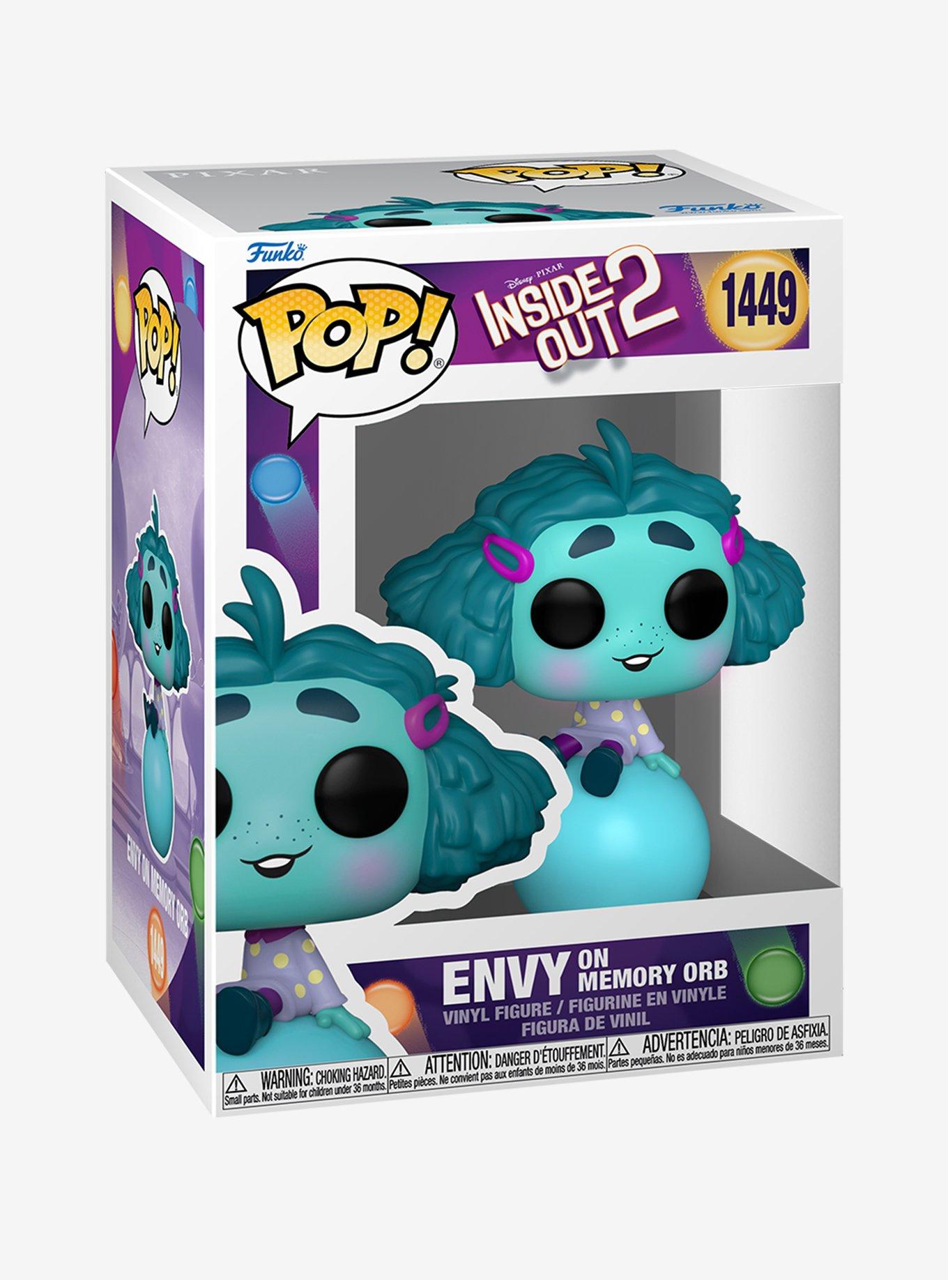Funko Disney Pixar Inside Out 2 Pop! Envy On Memory Orb Vinyl Figure, , alternate