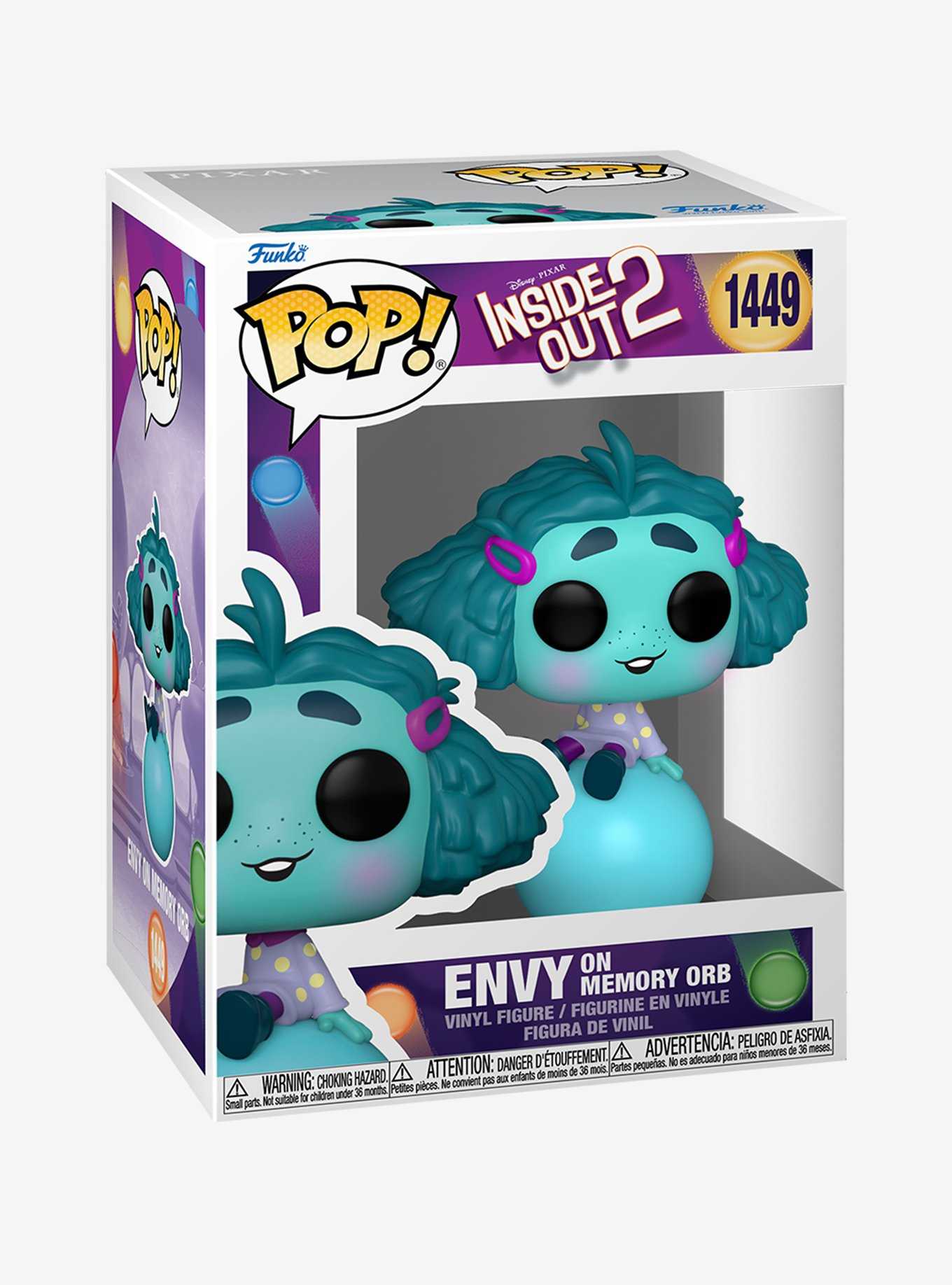 Funko Disney Pixar Inside Out 2 Pop! Envy On Memory Orb Vinyl Figure, , hi-res