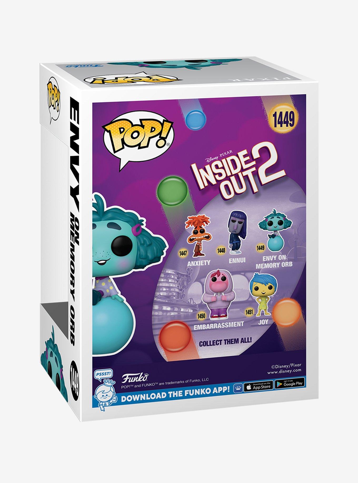 Funko Disney Pixar Inside Out 2 Pop! Envy On Memory Orb Vinyl Figure, , alternate