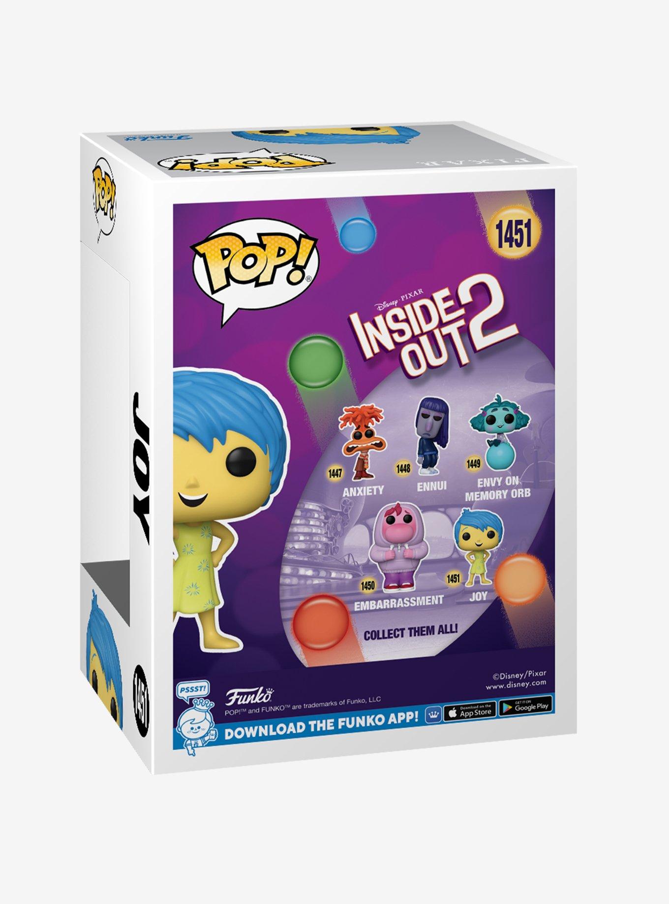 Funko Disney Pixar Inside Out 2 Pop! Joy Vinyl Figure, , alternate