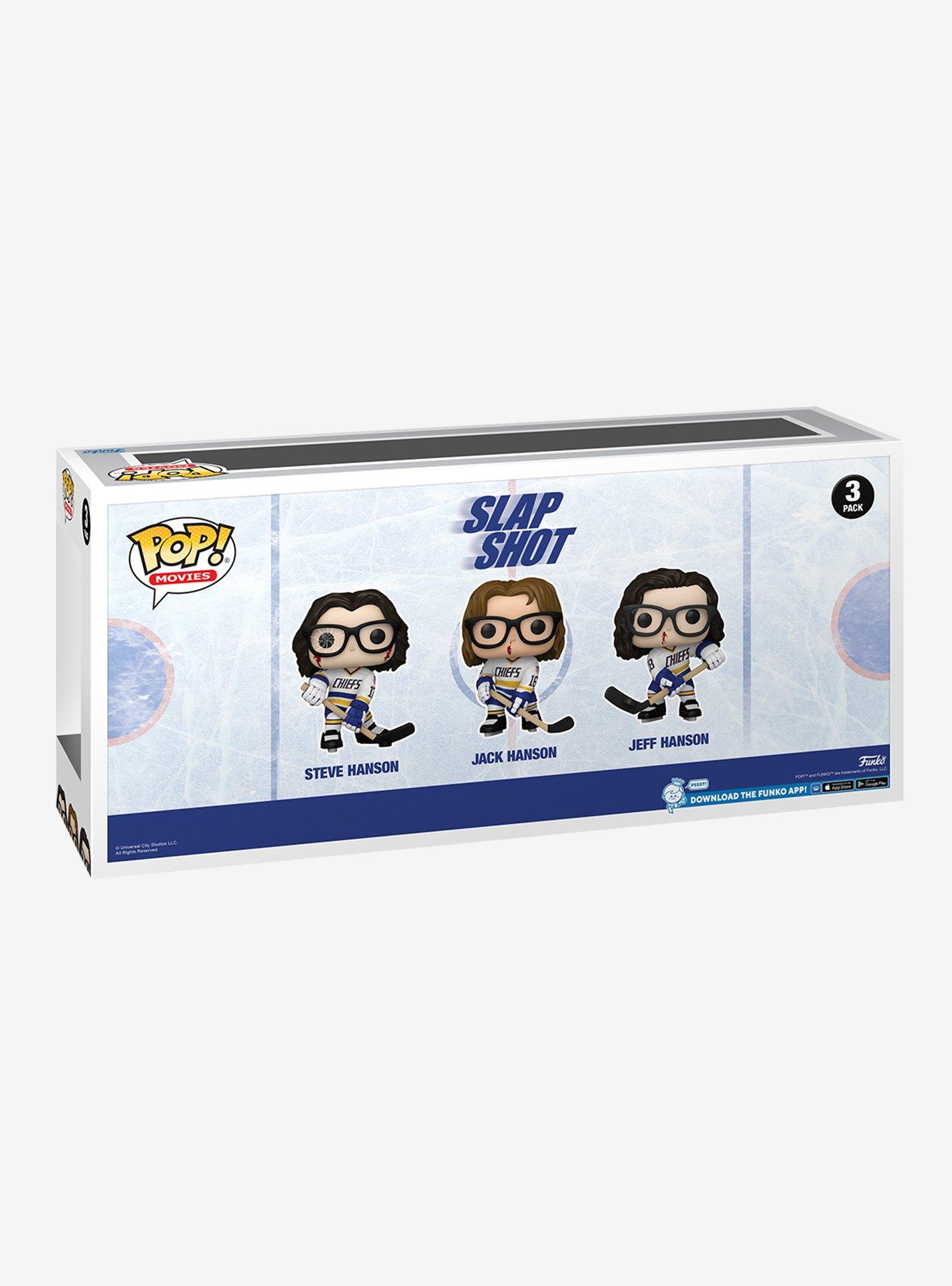 Funko Slap Shot Pop! Movies The Hanson Brothers Vinyl Figure Set, , alternate