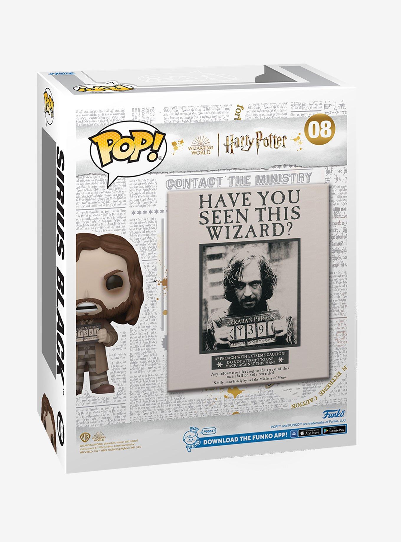 Funko Harry Potter Pop! Cover Art Sirius Black Vinyl Figure, , alternate