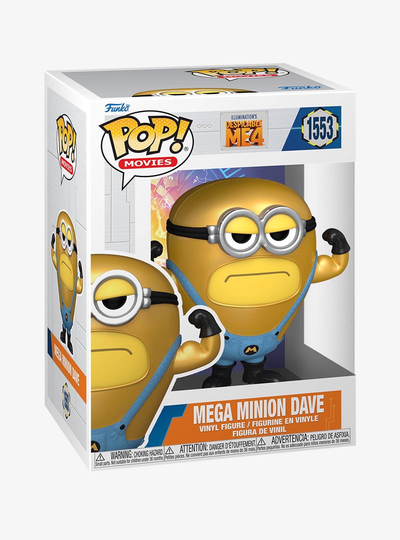 Funko Despicable Me 4 Pop! Movies Mega Minion Dave Vinyl Figure, , alternate