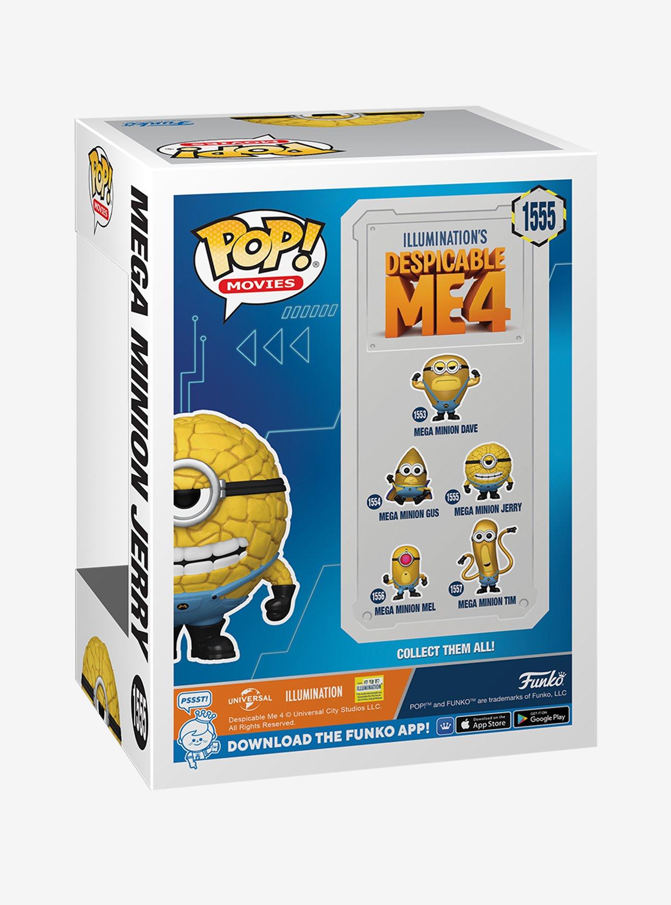 Funko Despicable Me 4 Pop! Movies Mega Minion Jerry Vinyl Figure, , alternate