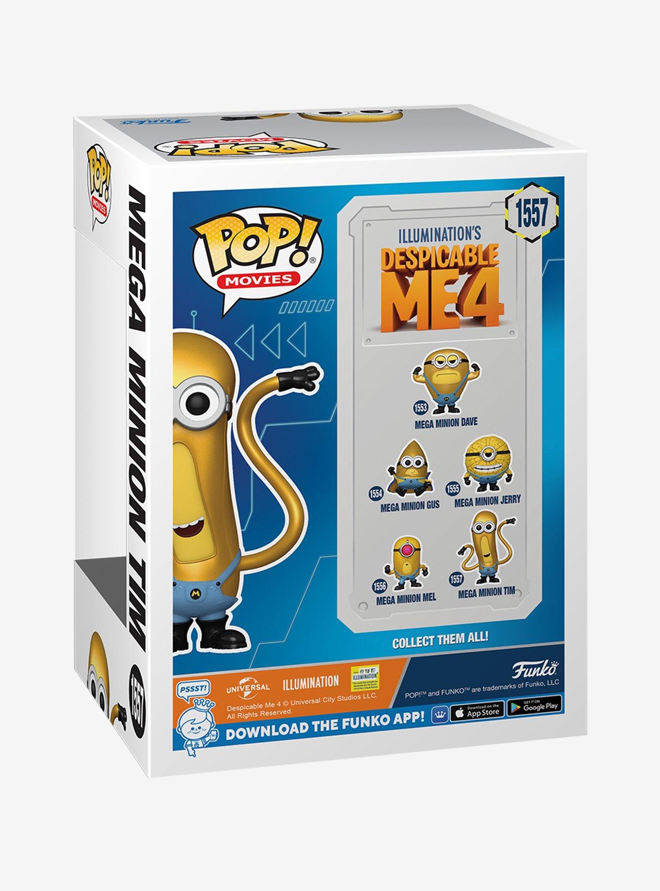 Funko Despicable Me 4 Pop! Movies Mega Minion Tim Vinyl Figure, , alternate