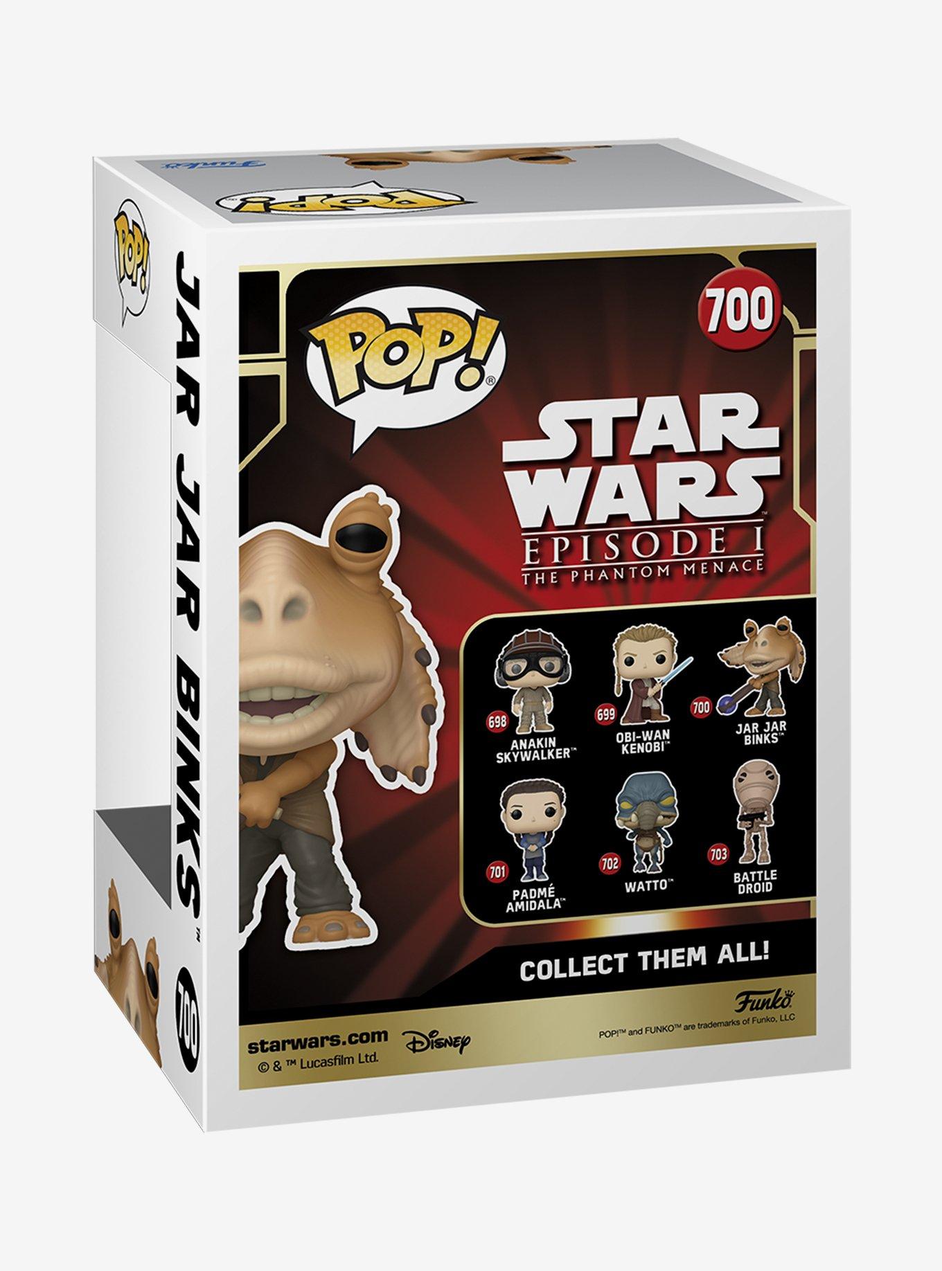 Funko Star Wars Pop! Jar Jar Binks Vinyl Bobble-Head Figure, , alternate