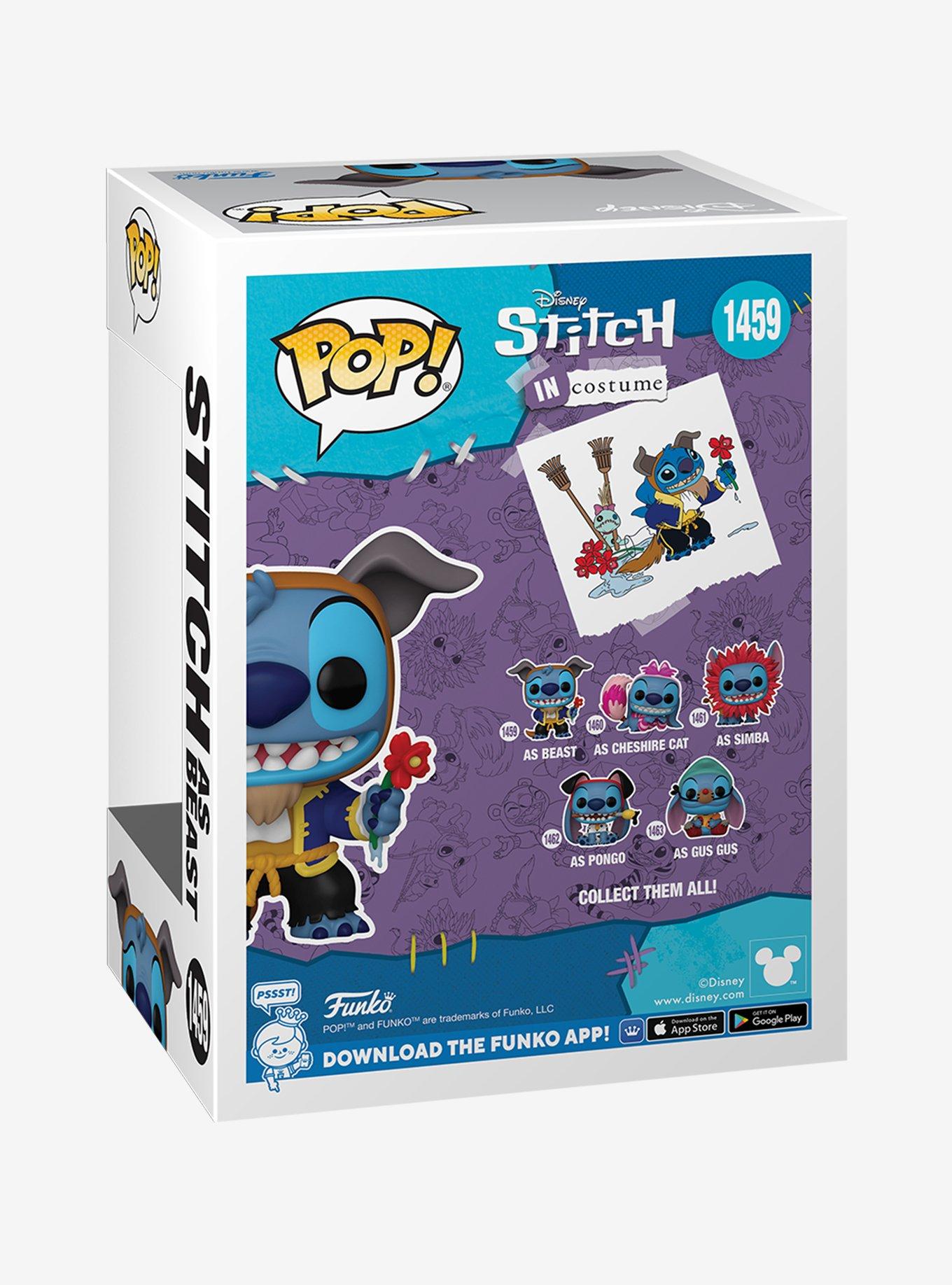 Funko Disney Stitch In Costume Pop! Stitch As Beast Vinyl Figure, , alternate