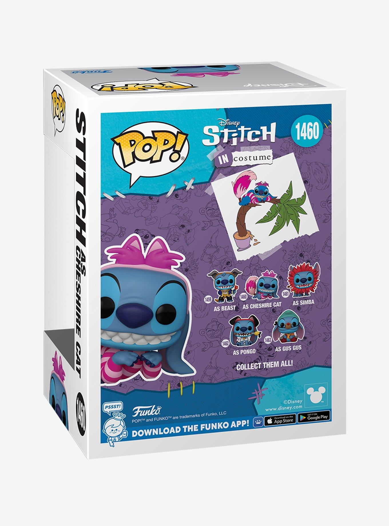 Funko Disney Stitch In Costume Pop! Stitch As Cheshire Cat Vinyl Figure, , alternate