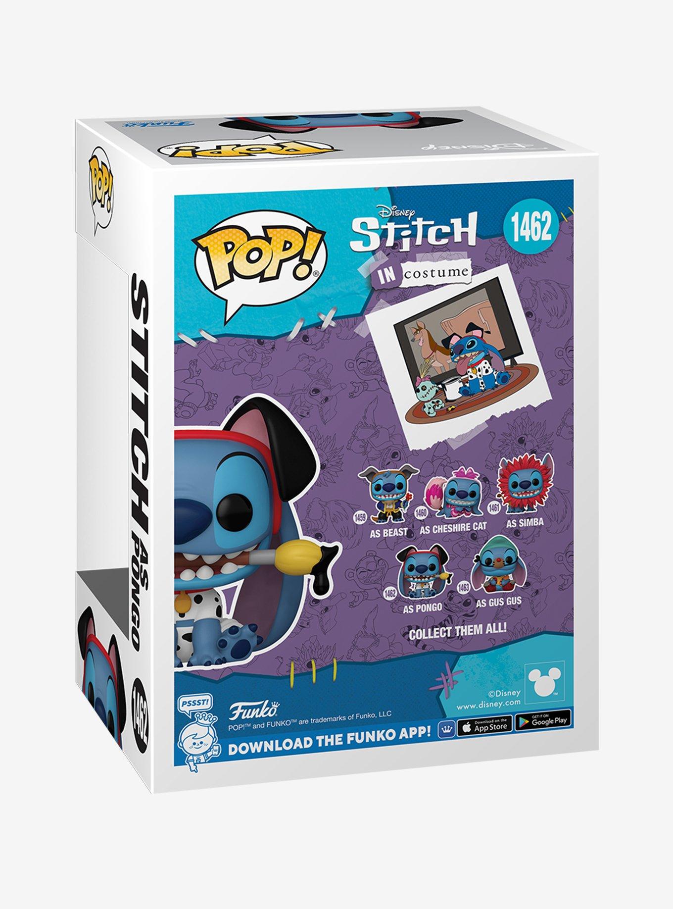 Funko Disney Stitch In Costume Pop! Stitch As Pongo Vinyl Figure, , alternate