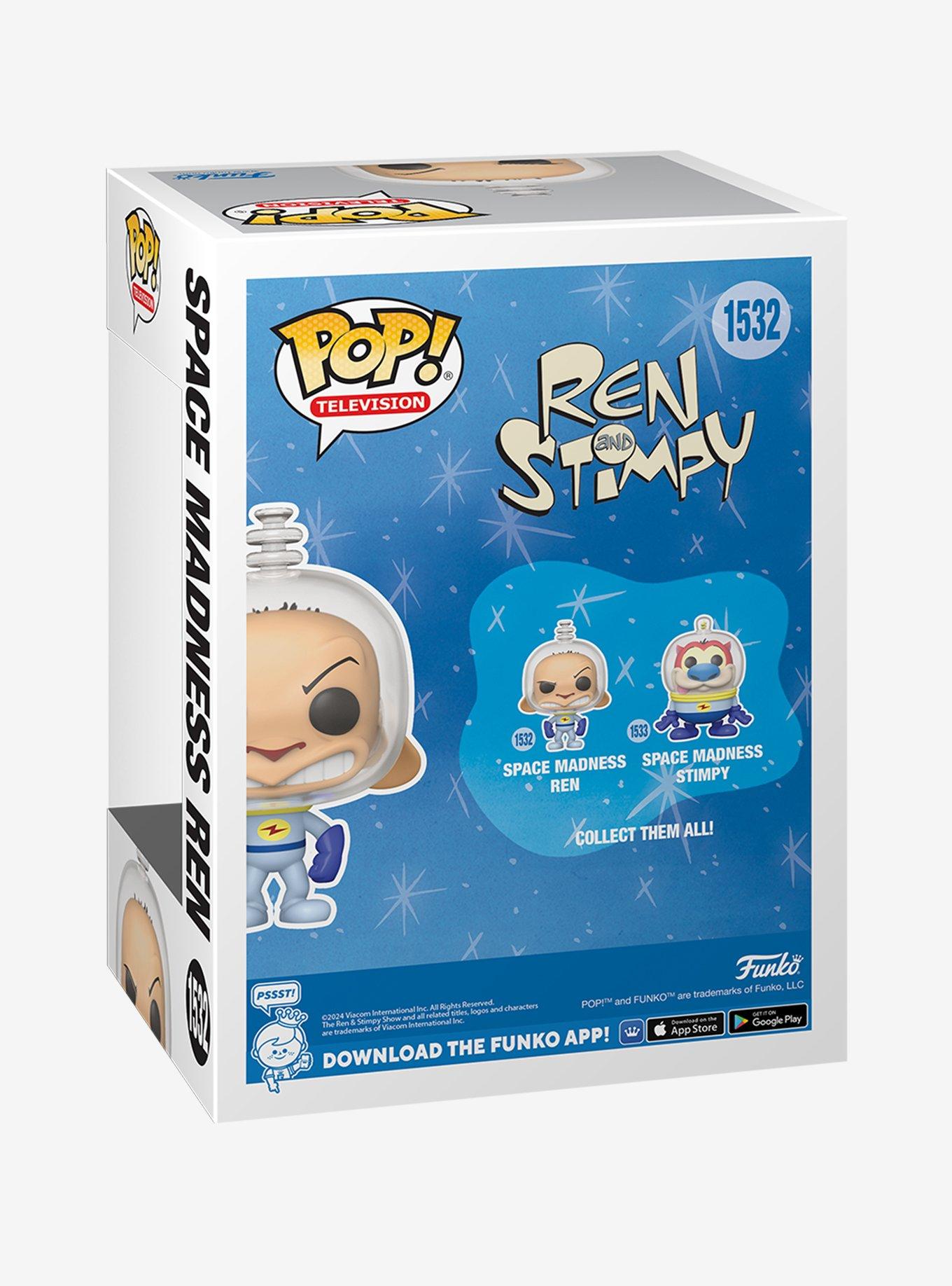Funko The Ren & Stimpy Show Pop! Television Space Madness Ren Vinyl Figure, , alternate