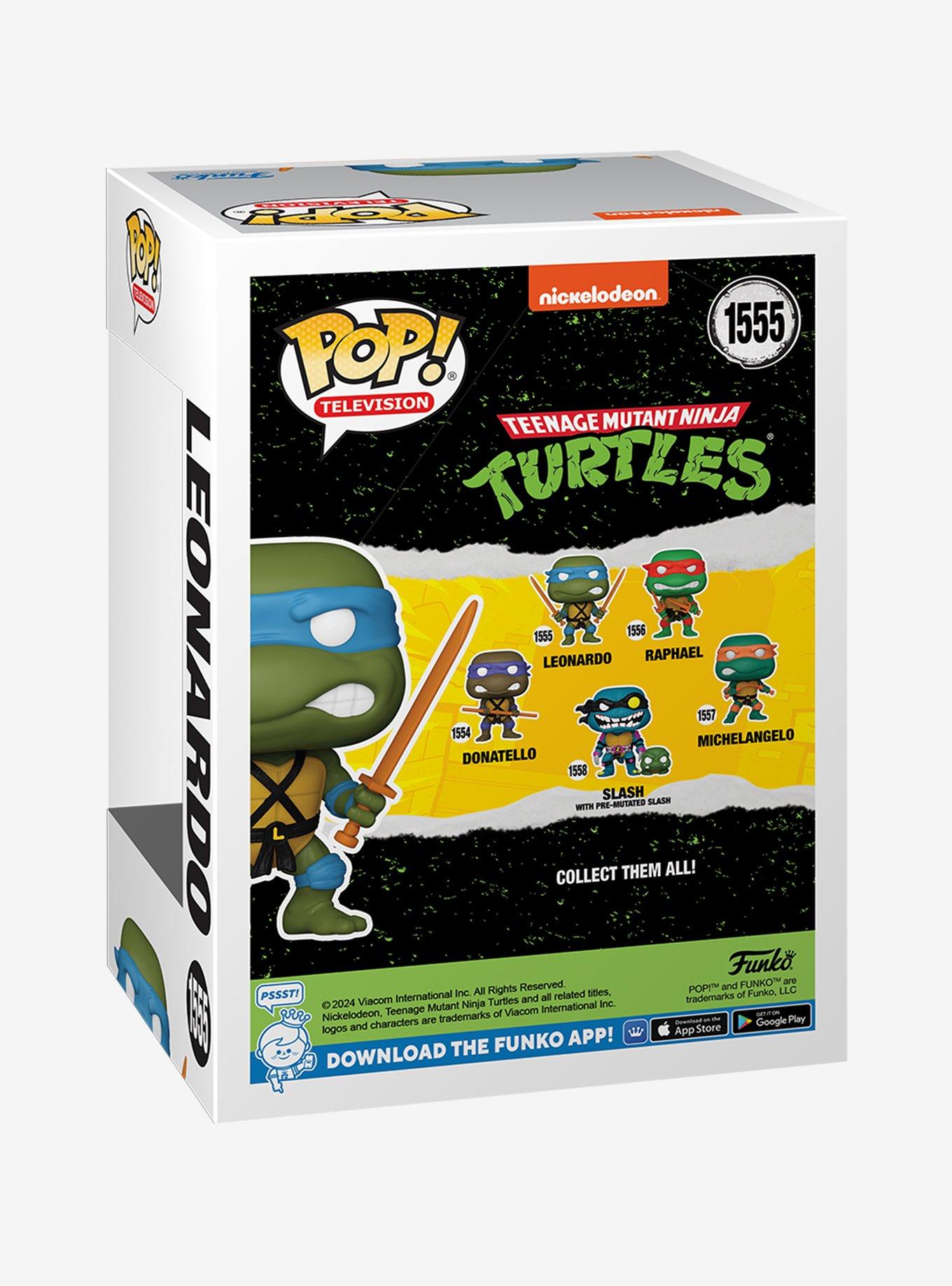 Funko Teenage Mutant Ninja Turtles Pop! Television Leonardo Vinyl Figure, , alternate