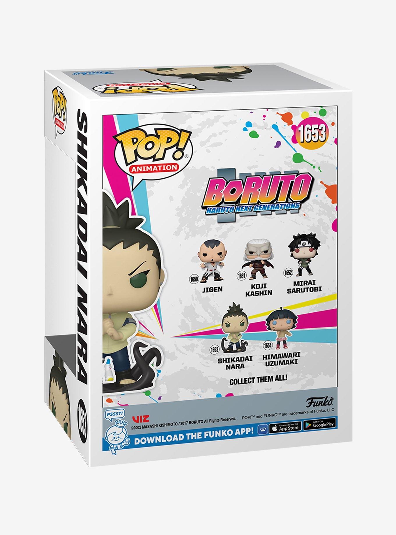 Funko Boruto: Naruto Next Generations Pop! Animation Shikadai Nara Vinyl Figure, , alternate