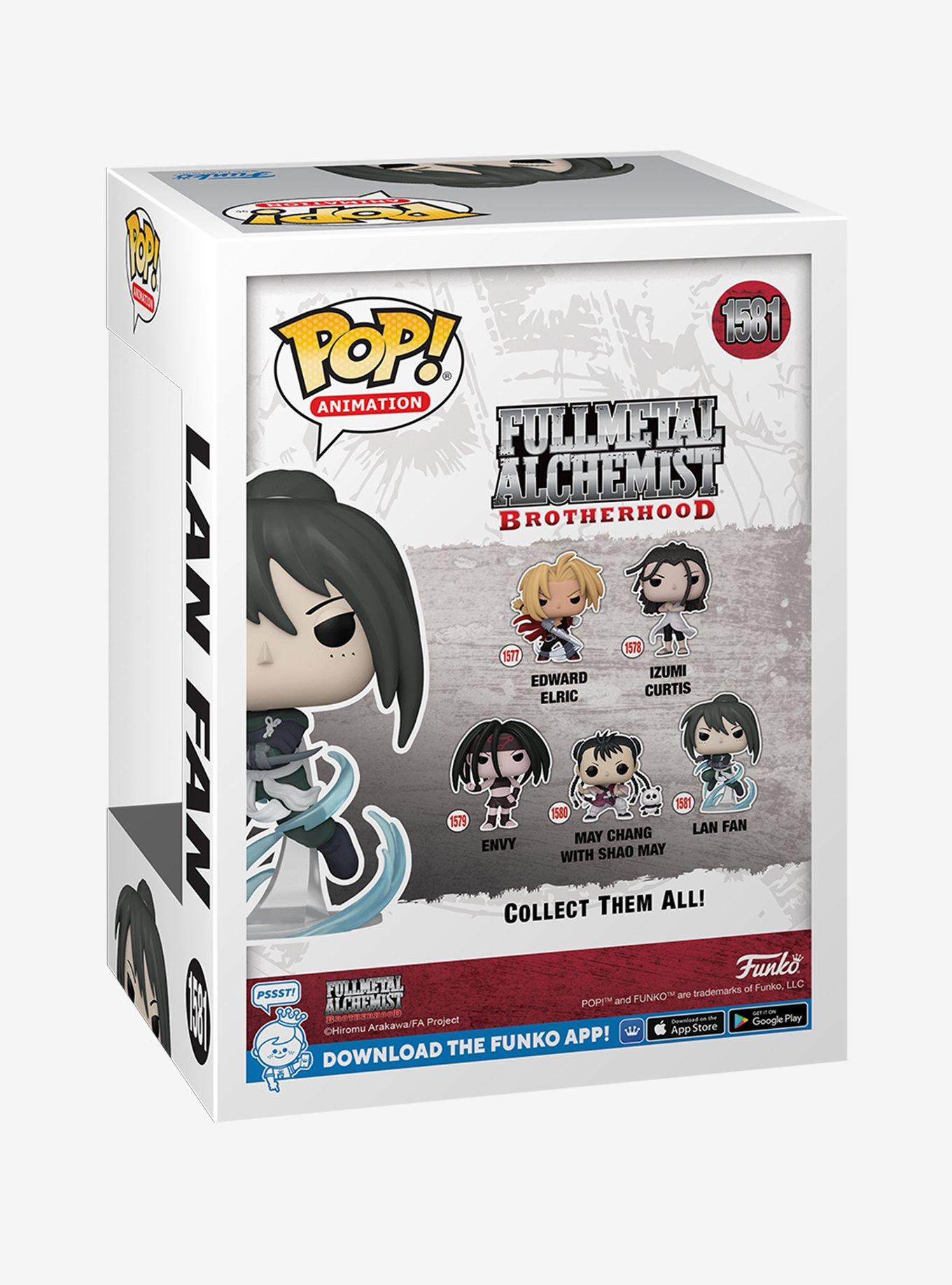 Funko Fullmetal Alchemist: Brotherhood Pop! Animation Lan Fan Vinyl Figure, , alternate