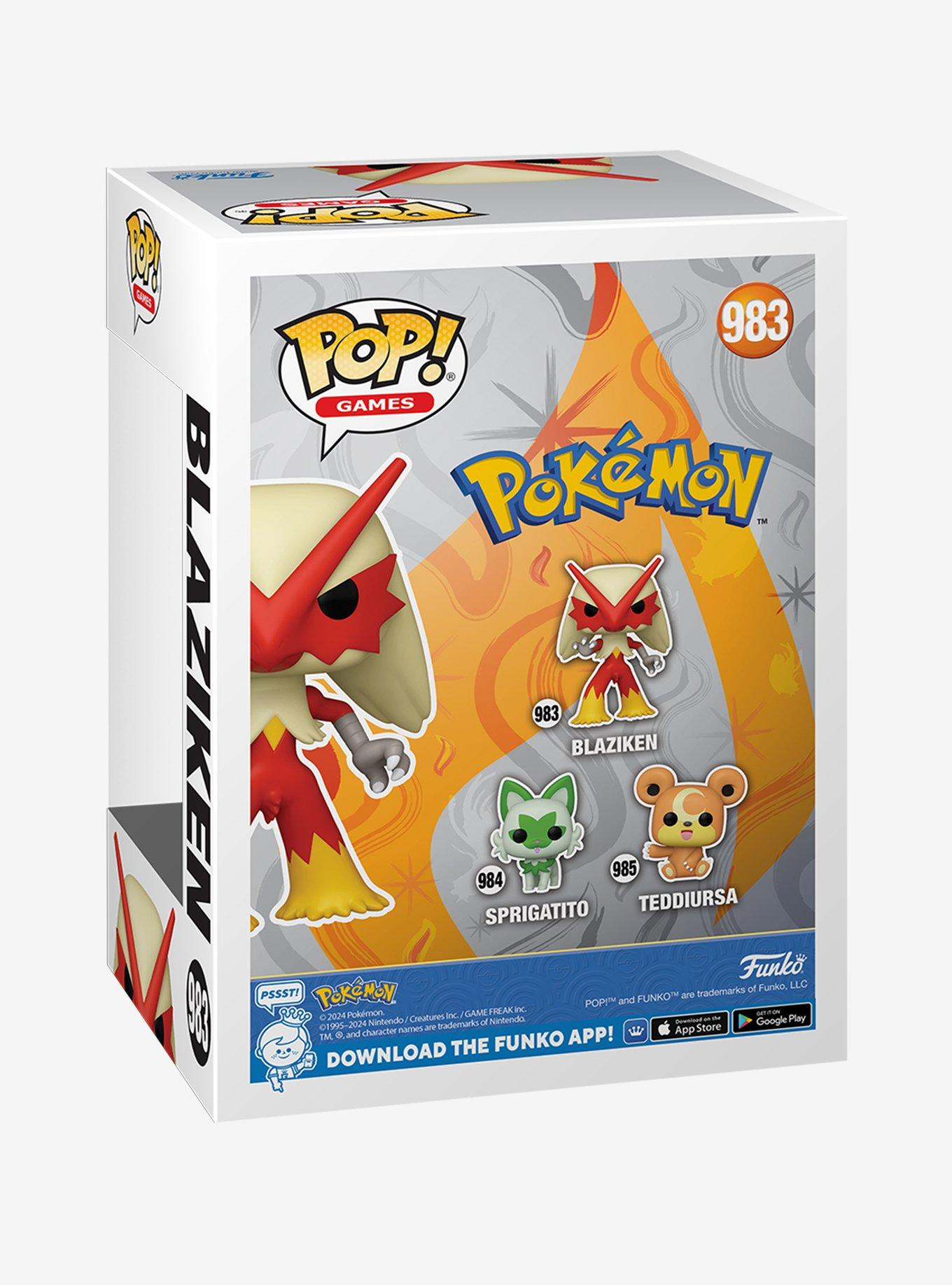 Funko Pokemon Pop! Games Blaziken Vinyl Figure, , alternate