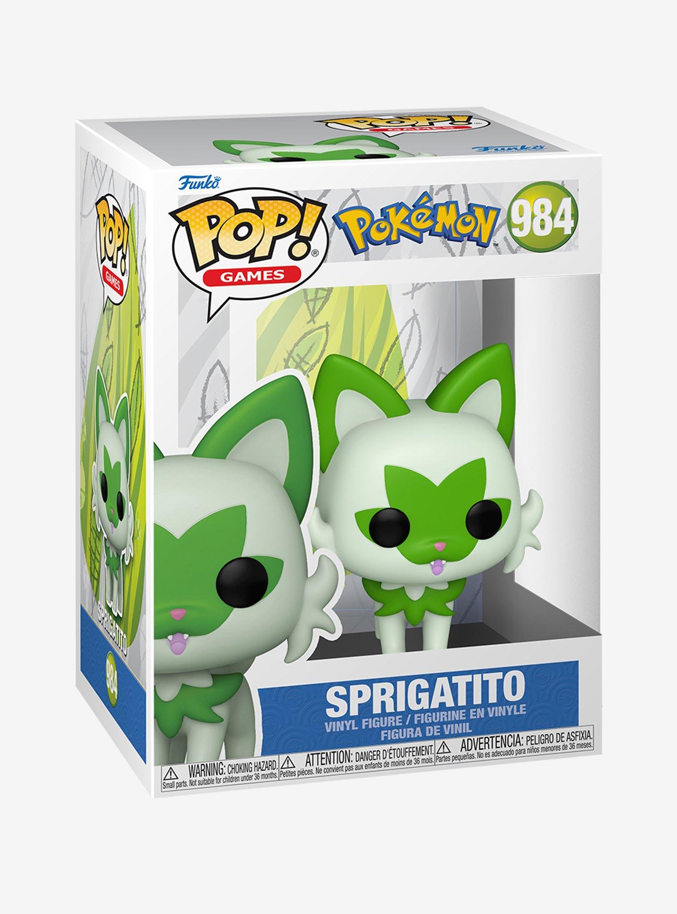 Funko Pokemon Pop! Games Sprigatito Vinyl Figure, , hi-res