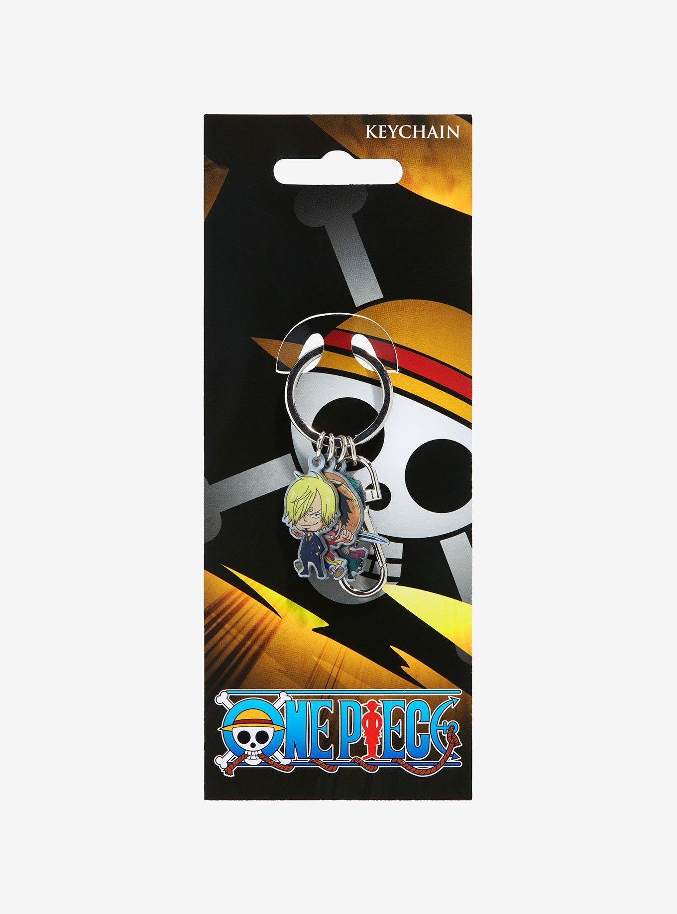 One Piece Trio Charm Key Chain, , alternate