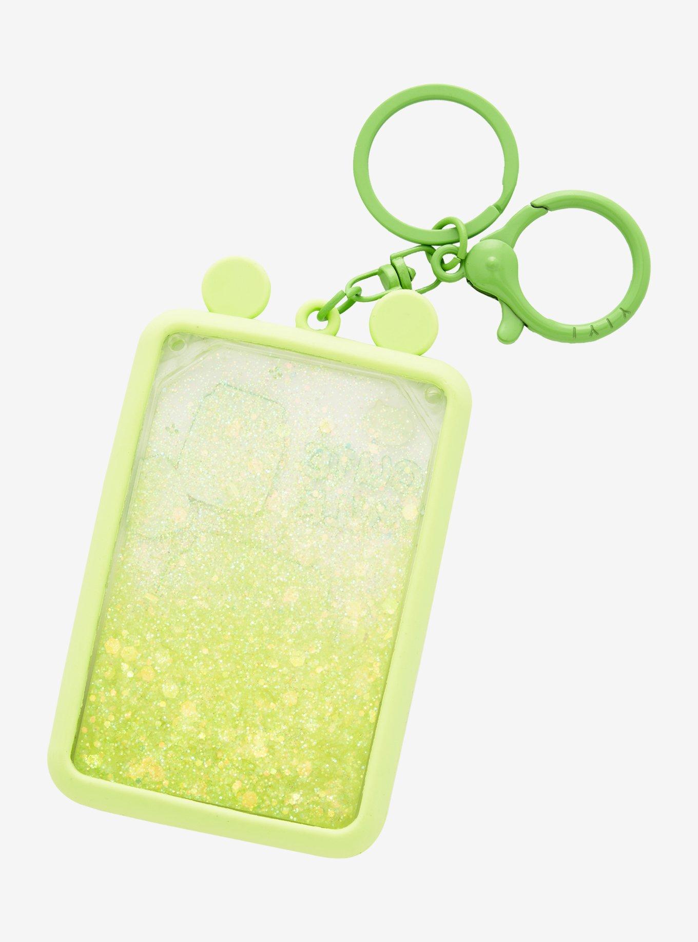 Cat Milk Green Shaker Key Chain, , hi-res