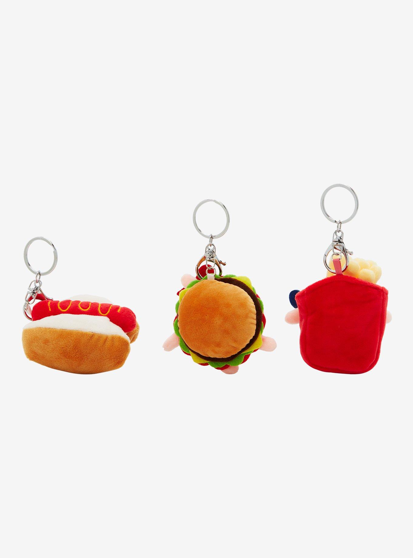Fast Food Assorted Blind Plush Key Chain, , alternate