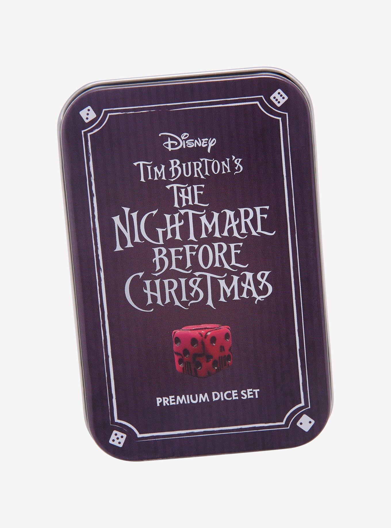 The Nightmare Before Christmas Premium Dice Set, , alternate