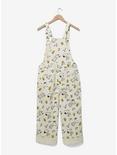 Peanuts Snoopy and Woodstock Allover Print Women's Overalls — BoxLunch Exclusive, OFF WHITE, alternate