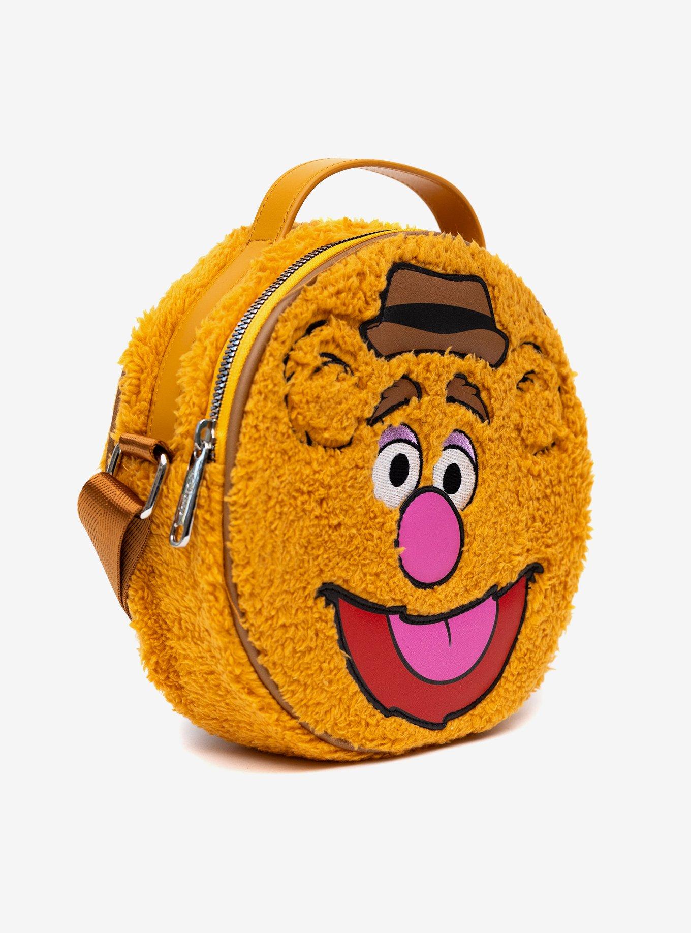 Disney The Muppets Fozzie Bear Character Close Up Crossbody Bag, , alternate