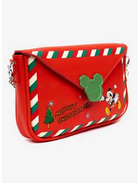 Disney Mickey Mouse Christmas Letter to Santa Crossbody Bag, , hi-res