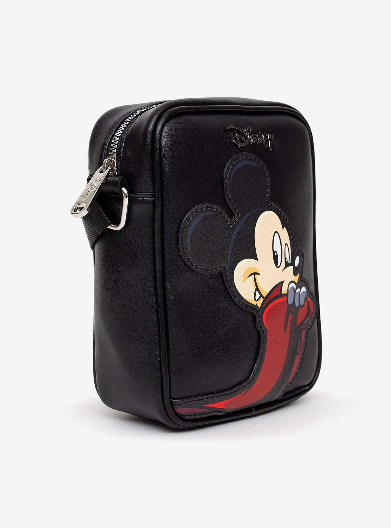 Disney Mickey Mouse and Pluto Dracula Poses Crossbody Bag, , alternate