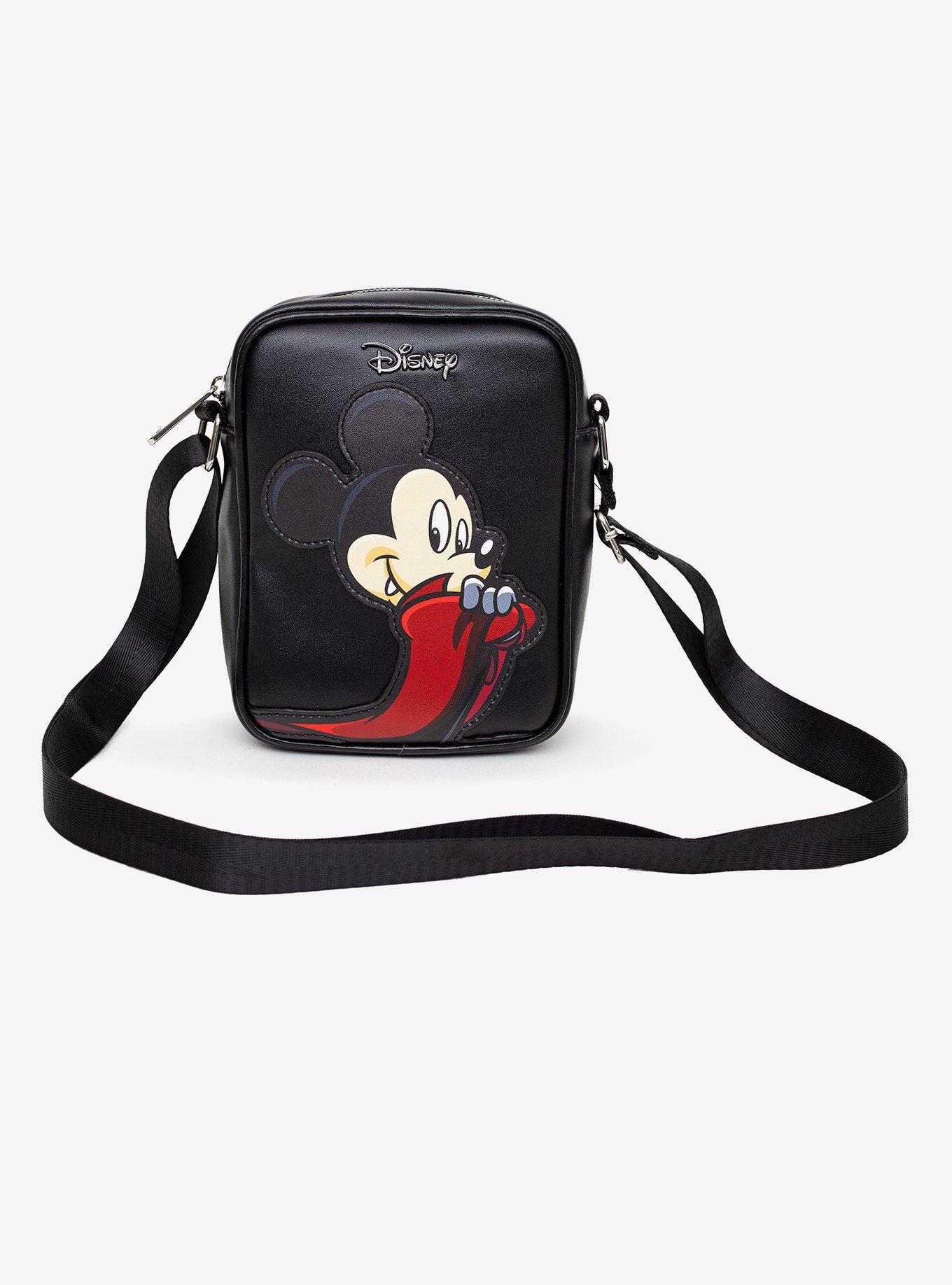 Disney Mickey Mouse and Pluto Dracula Poses Crossbody Bag, , alternate