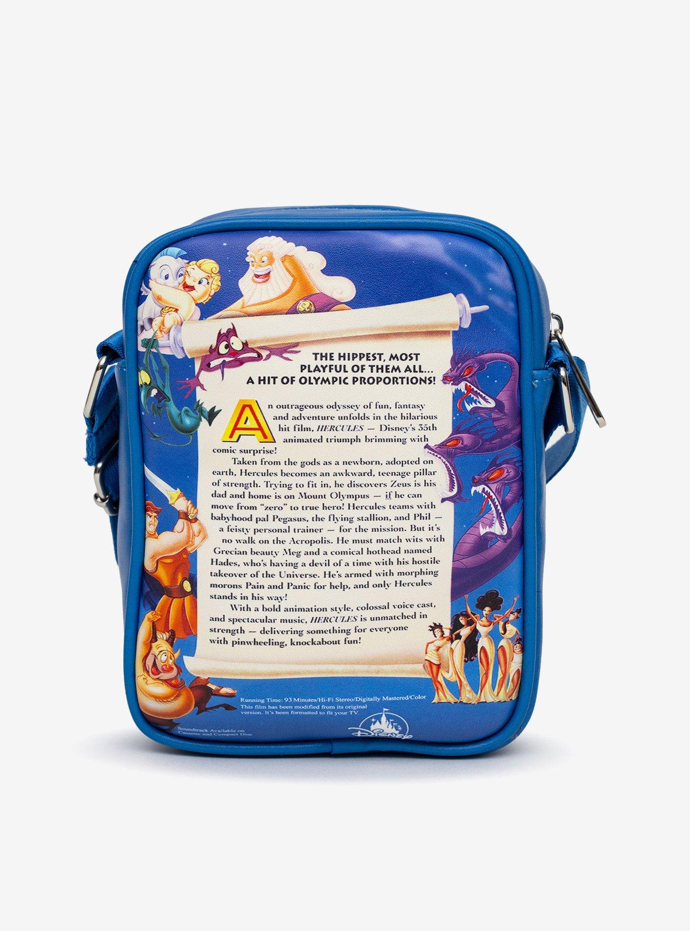 Disney Hercules VHS Movie Box Replica Crossbody Bag