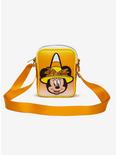 Disney Minnie Mouse Witch with Orange Sequin Bow Crossbody Bag, , alternate