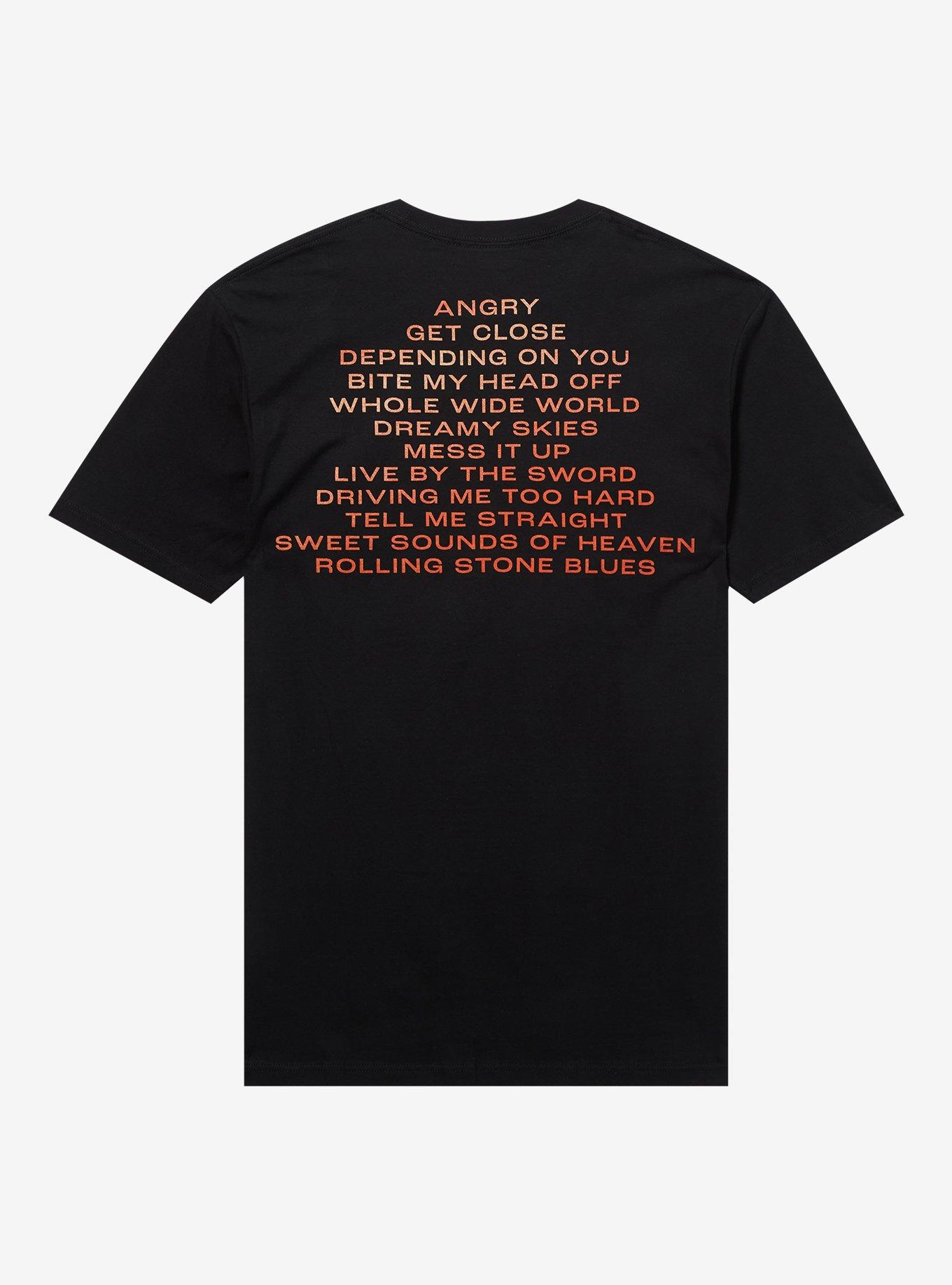 Rolling Stones Hackney Diamonds Tracklist T-Shirt