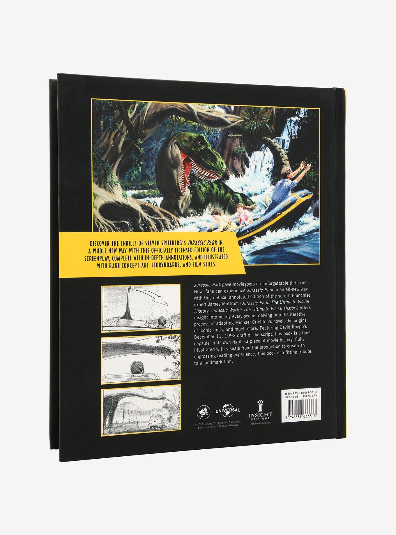 Jurassic Park: The Official Script Book, , alternate