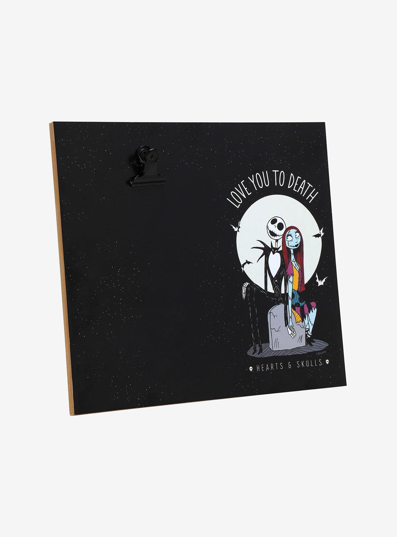 The Nightmare Before Christmas Jack & Sally Frame With Clip, , alternate