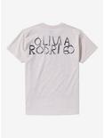 Olivia Rodrigo Guts Eyes Boyfriend Fit Girls T-Shirt, NATURAL, alternate