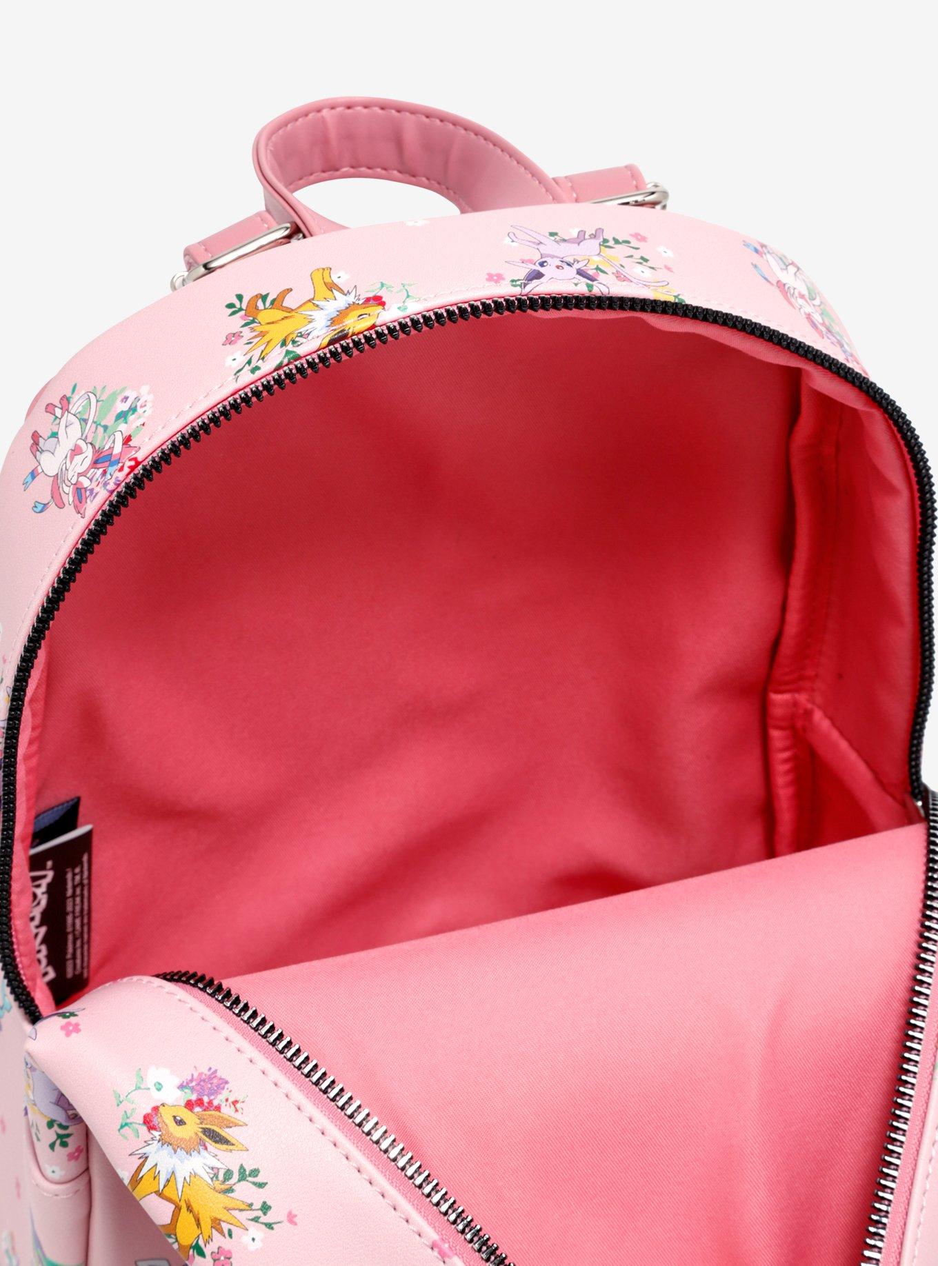 Pokemon Eeveelution Flowers Mini Backpack