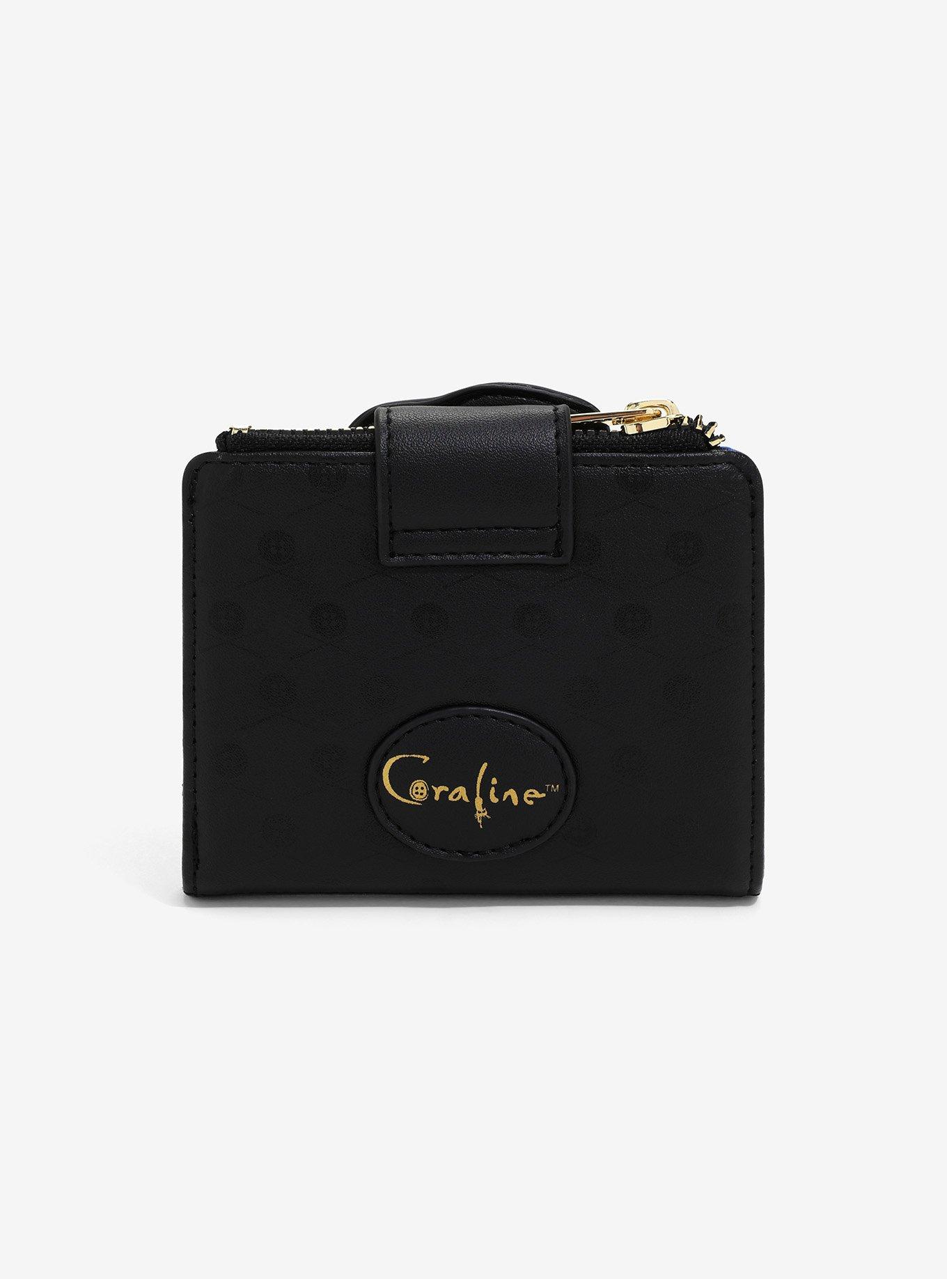 Coraline Moon Silhouette Mini Flap Wallet