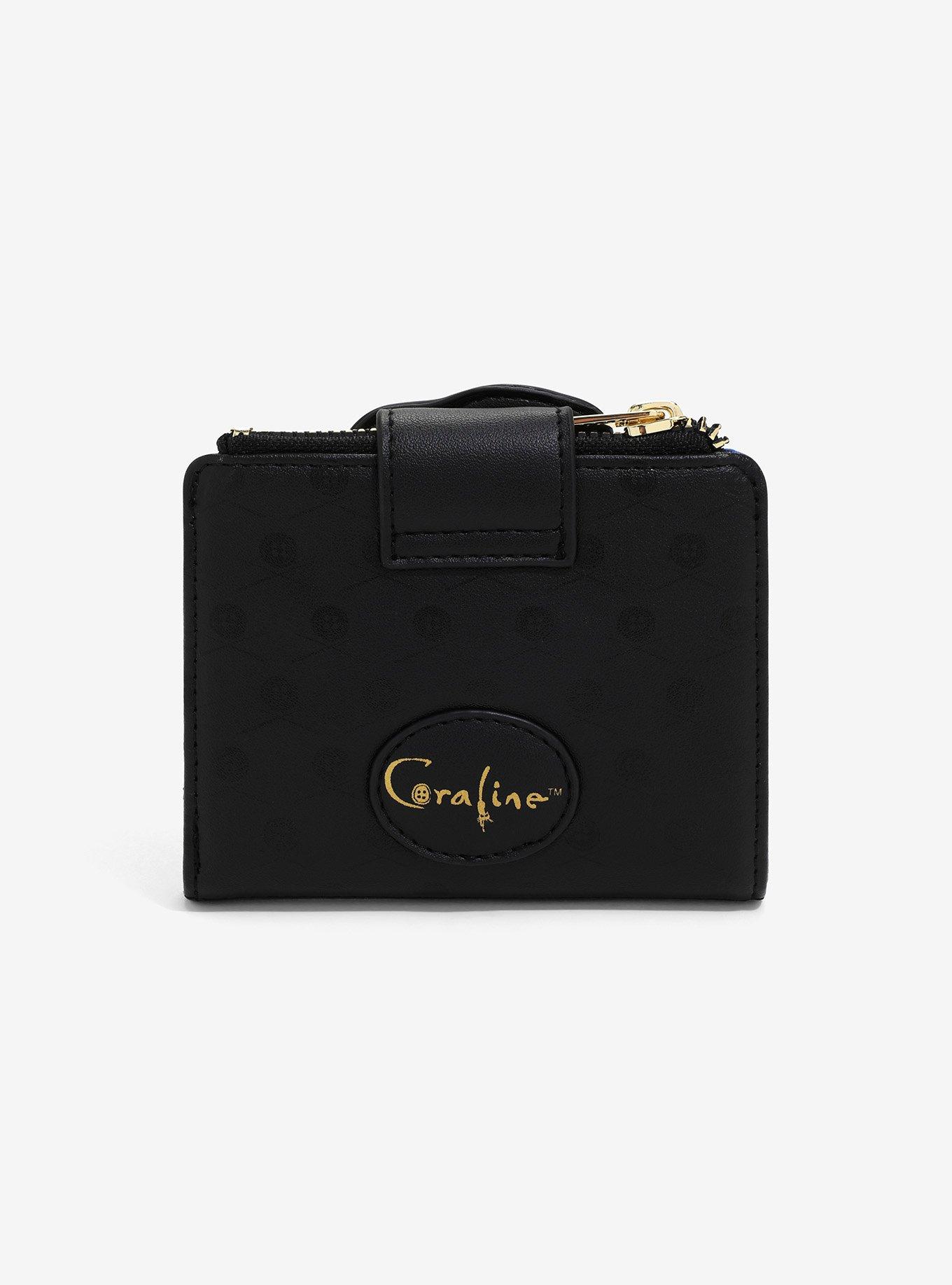 Coraline Moon Silhouette Mini Flap Wallet, , hi-res