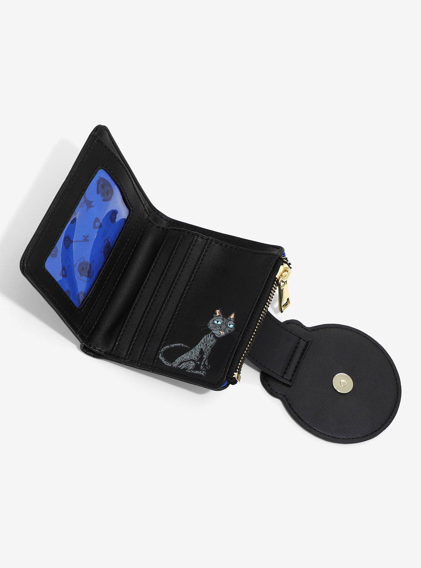 Coraline Moon Silhouette Mini Flap Wallet