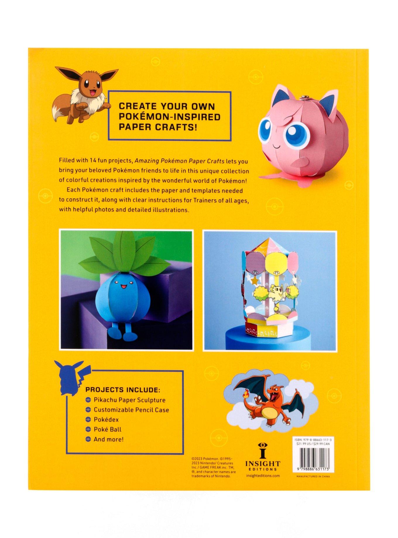 Pokemon Amazing Paper Crafts Book, , alternate