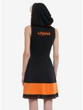 Naruto Shippuden Hidden Leaf Hooded Dress, ORANGE, alternate