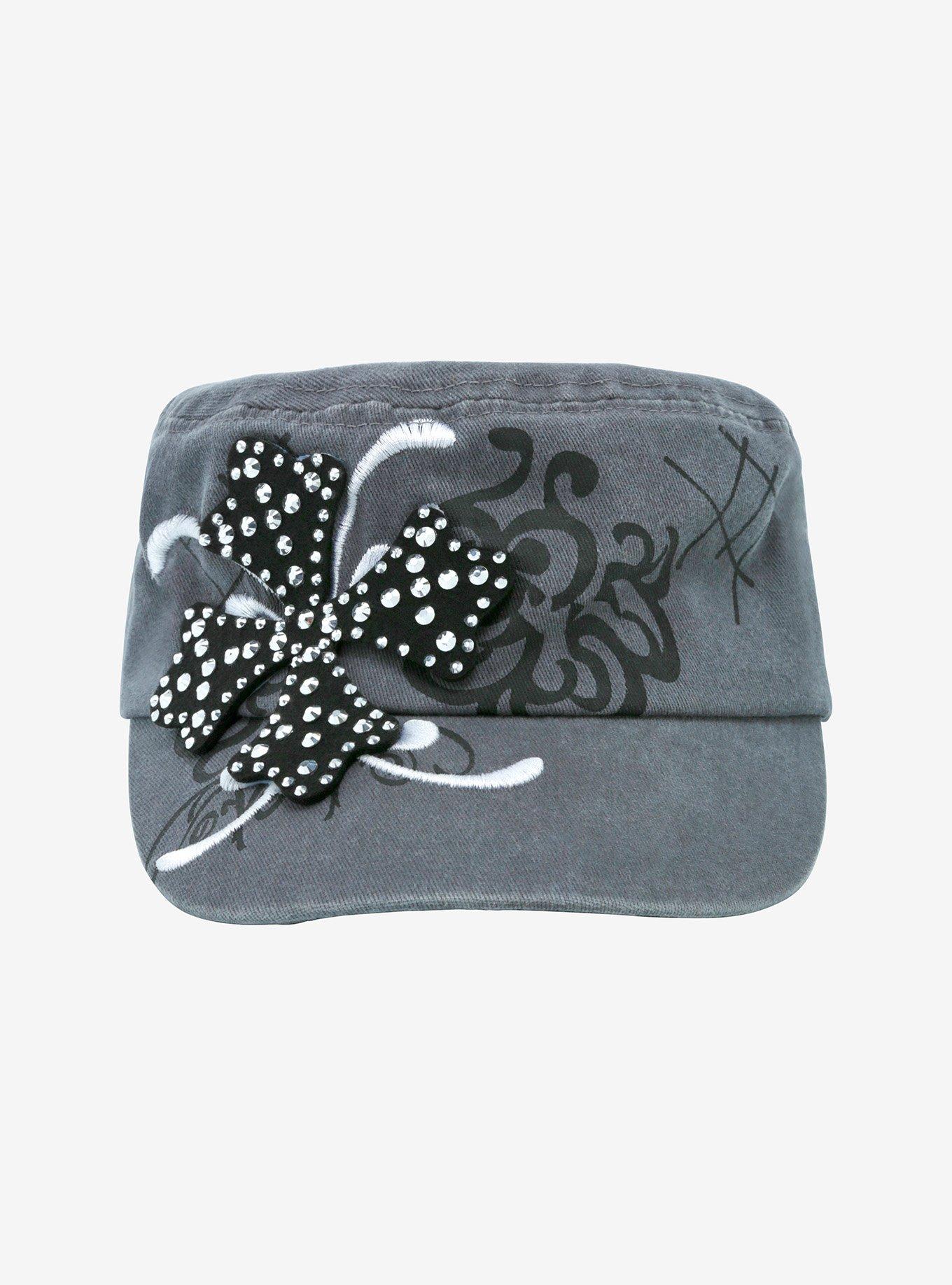 Grey Cross Filigree Cadet Cap, , hi-res