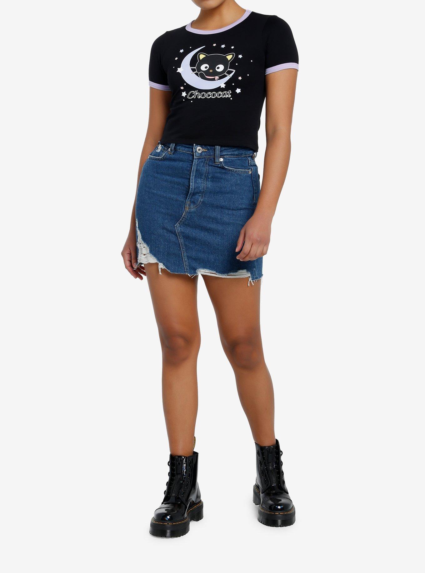 Chococat Celestial Girls Ringer Baby T-Shirt, MULTI, alternate